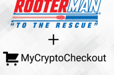 Rooter-Man 和 MyCryptoCheckout 合作，使客户能够使用数字货币