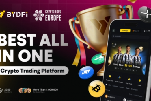 BYDFi 获评 Crypto Expo Europe 最佳一体化加密交易平台